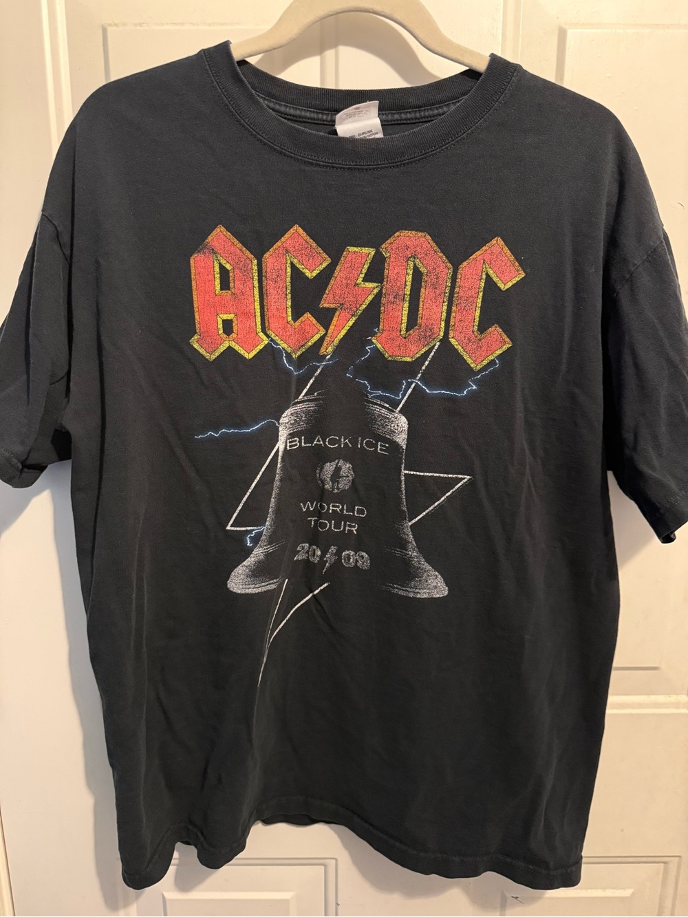 AC/DC Black Ice World Tour 2009 BAND TEE